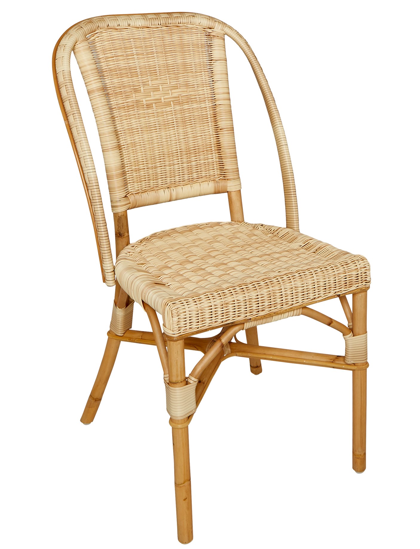 Chaise rotin naturel résine GRAND PÈRE KOK Chaises Pier Import