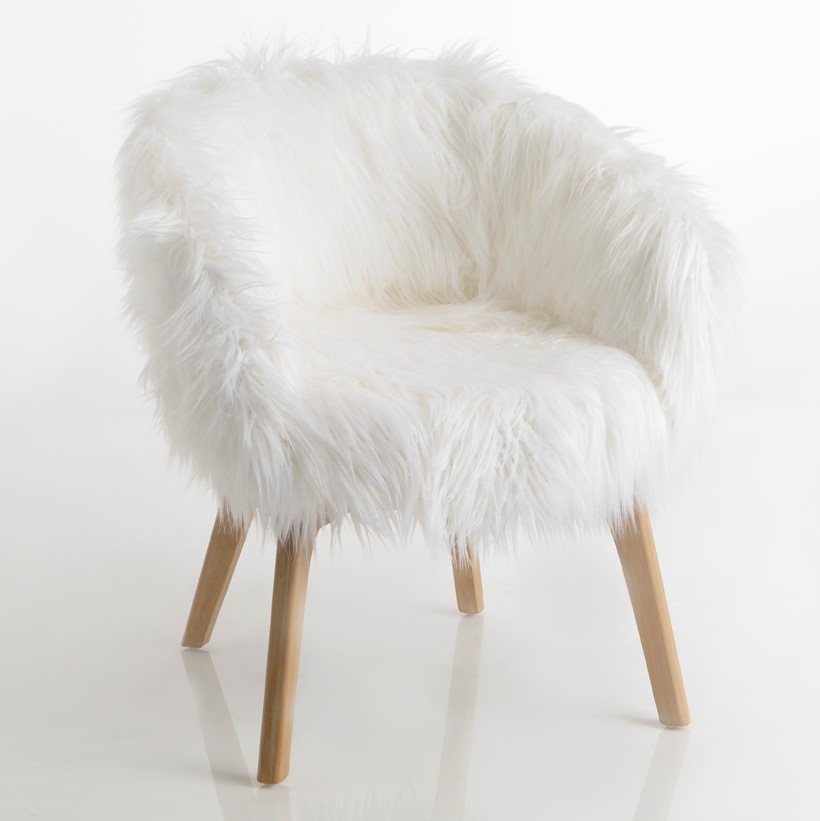Petit Fauteuil Fourrure