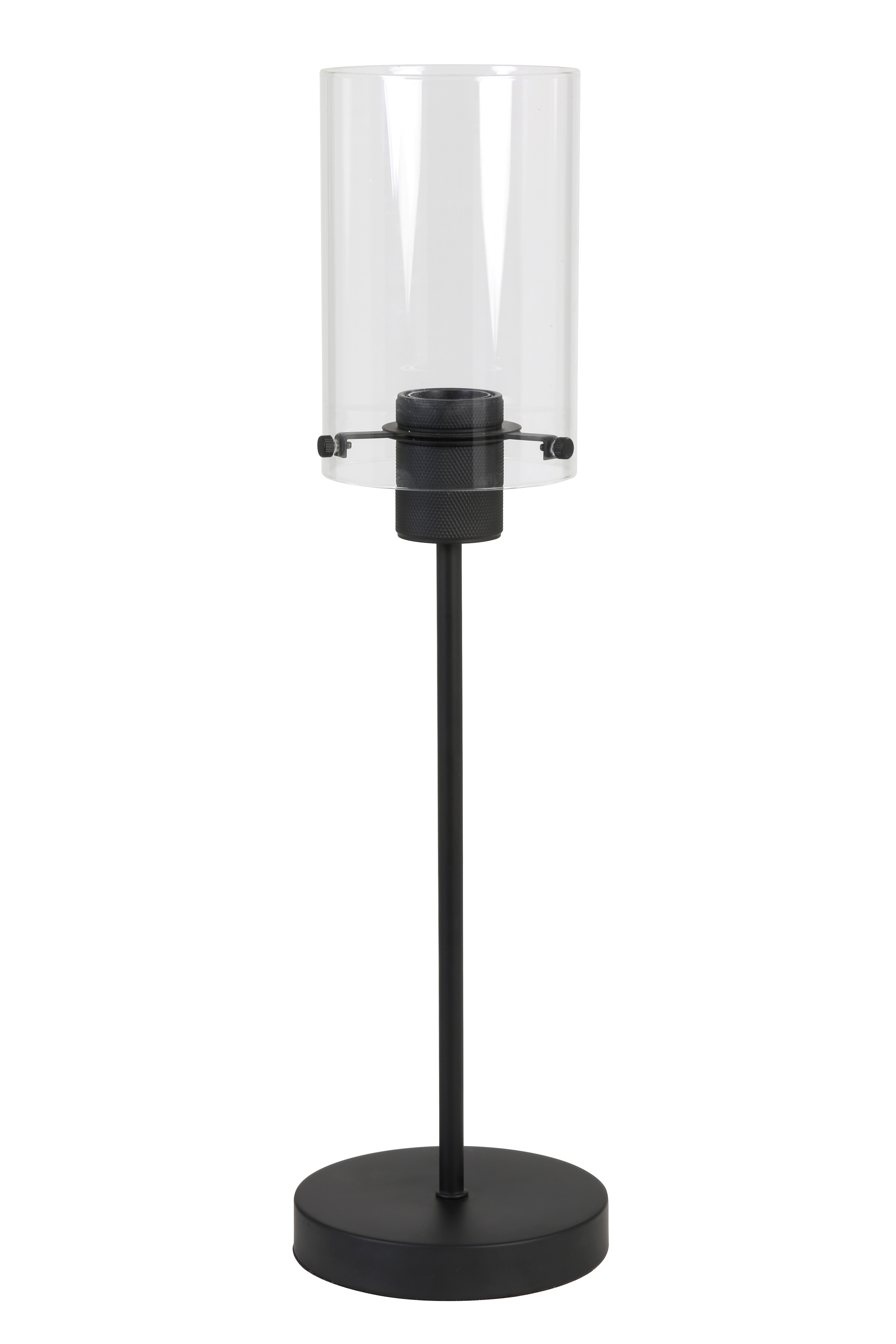 Métal À Mat Verre Contemporaine Noir Poser Lampe 4jqA5R3L