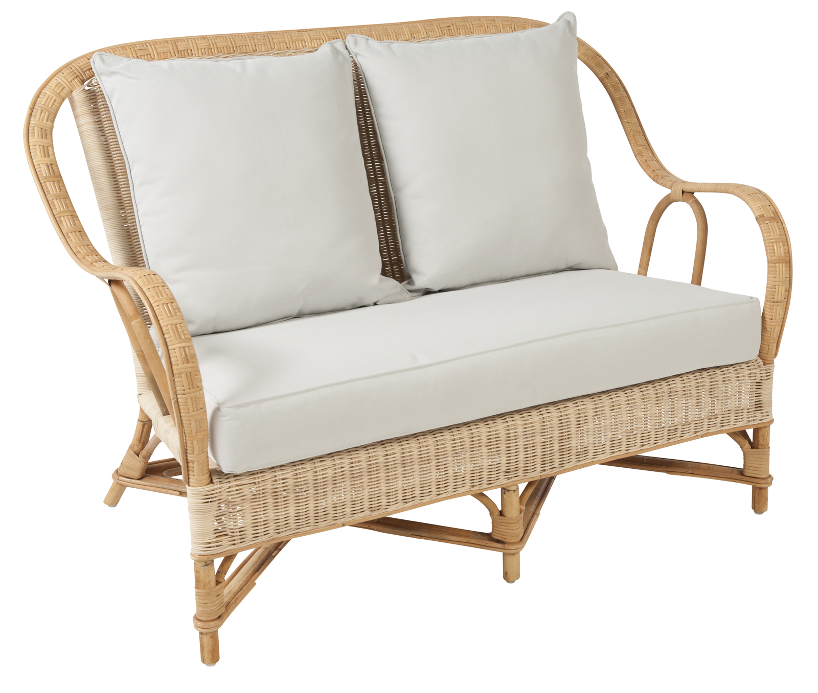 Coussin Canape Rotin