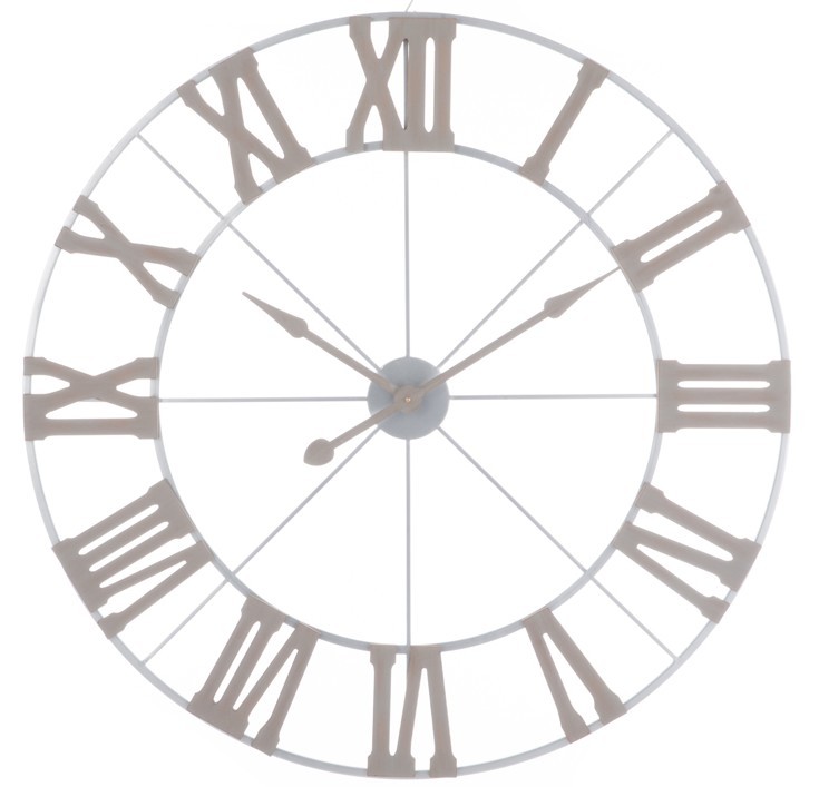 Cadran Horloge Murale Chiffres Romains Doré - 243 Mm Aluminium - Fond Doré Plat - Pièce Rechange DIY Quartz