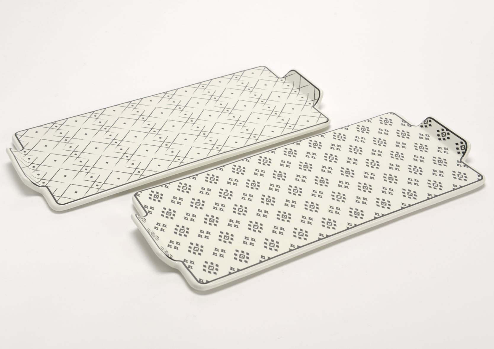 Coffret De 1 Plat à Cake Saint Honoré Blanc Or