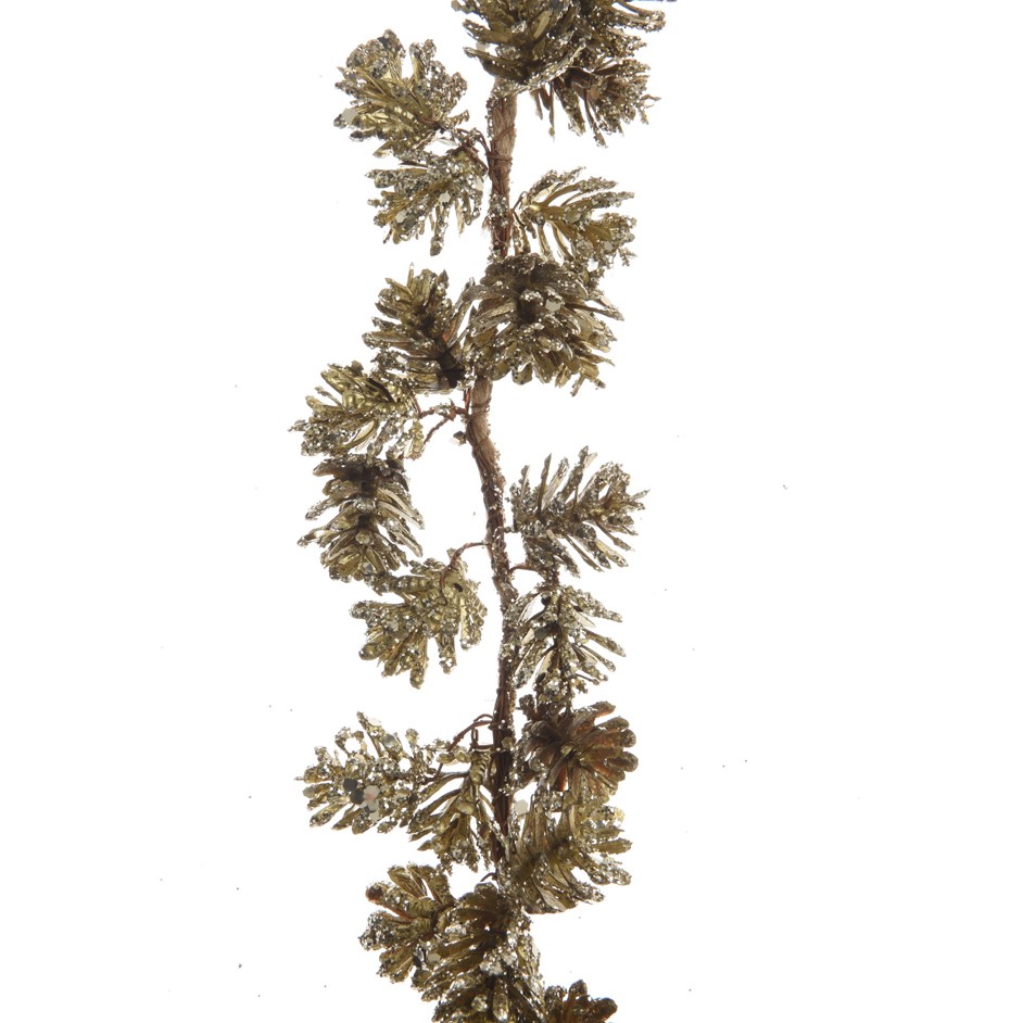 Guirlande Lumineuse LED De Pommes De Pin Pour Sapin De Noël