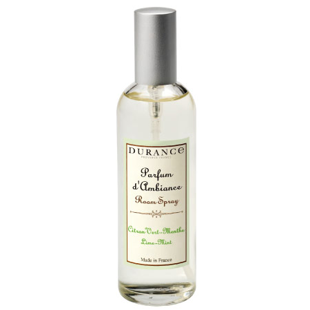 Parfum d'ambiance Citron vert Menthe 100ml DURANCE | Bougies / Parfums