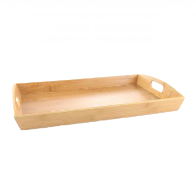 Plateau rectangulaire en bambou naturel 40x25x2,5 cm Plateau rectangulaire en bambou naturel 40x25x2,5 cm