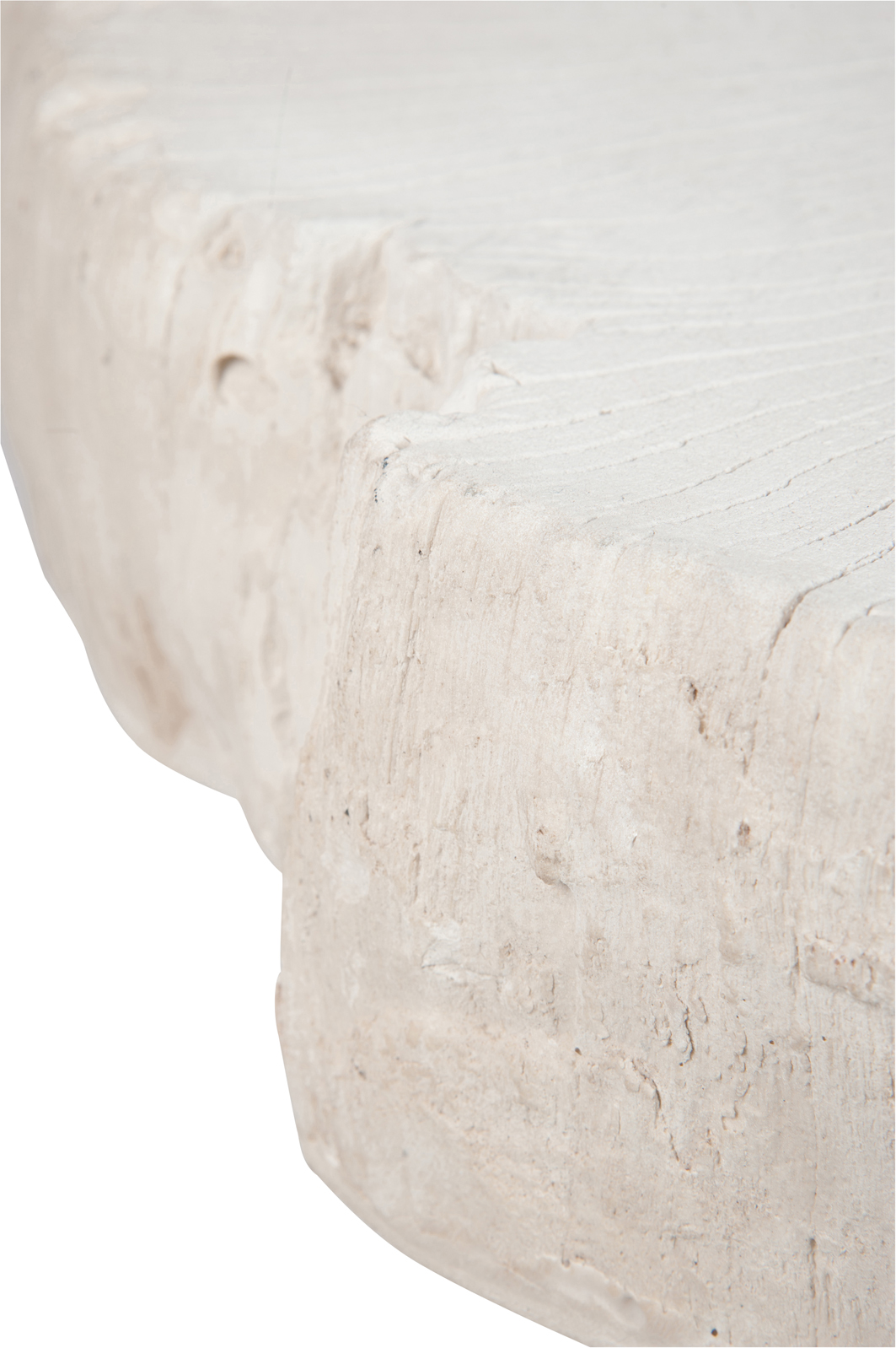Table basse en résine blanche, 117x107x43cm Tables basses Pier Import