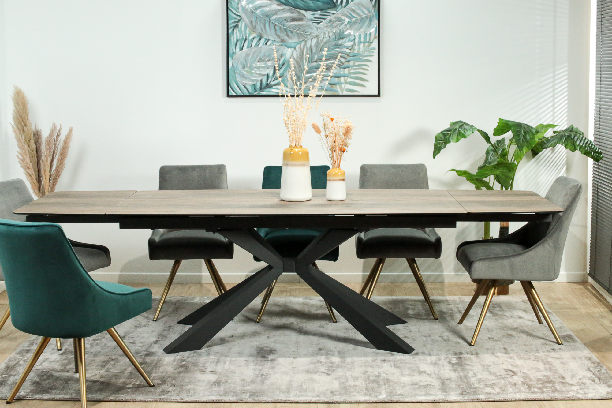 Table En C ramique Extensible Oblongue Effet Bois Brun 180 280 Cm Table En C ramique Extensible Oblongue Effet Bois Brun 180 280 Cm