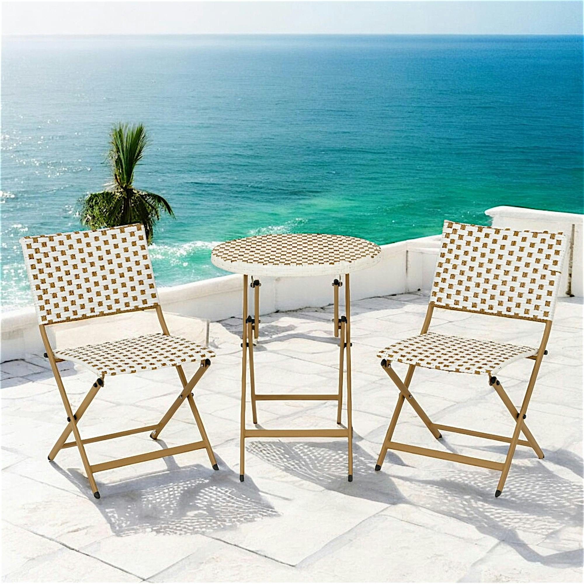 Salle à manger de jardin compacte